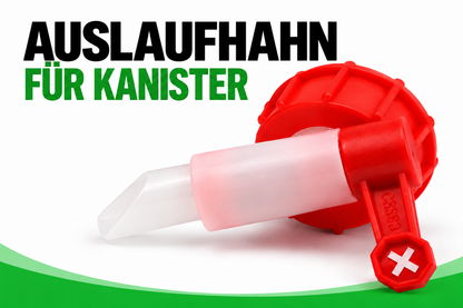 Auslaufhahn für Kanister – DIN 51 & DIN 61 | 5–20 Liter