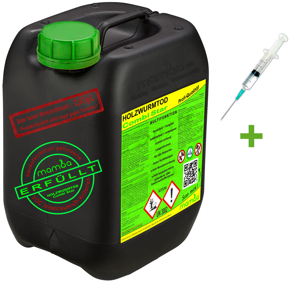 CombiStar 5 Liter + Spritze